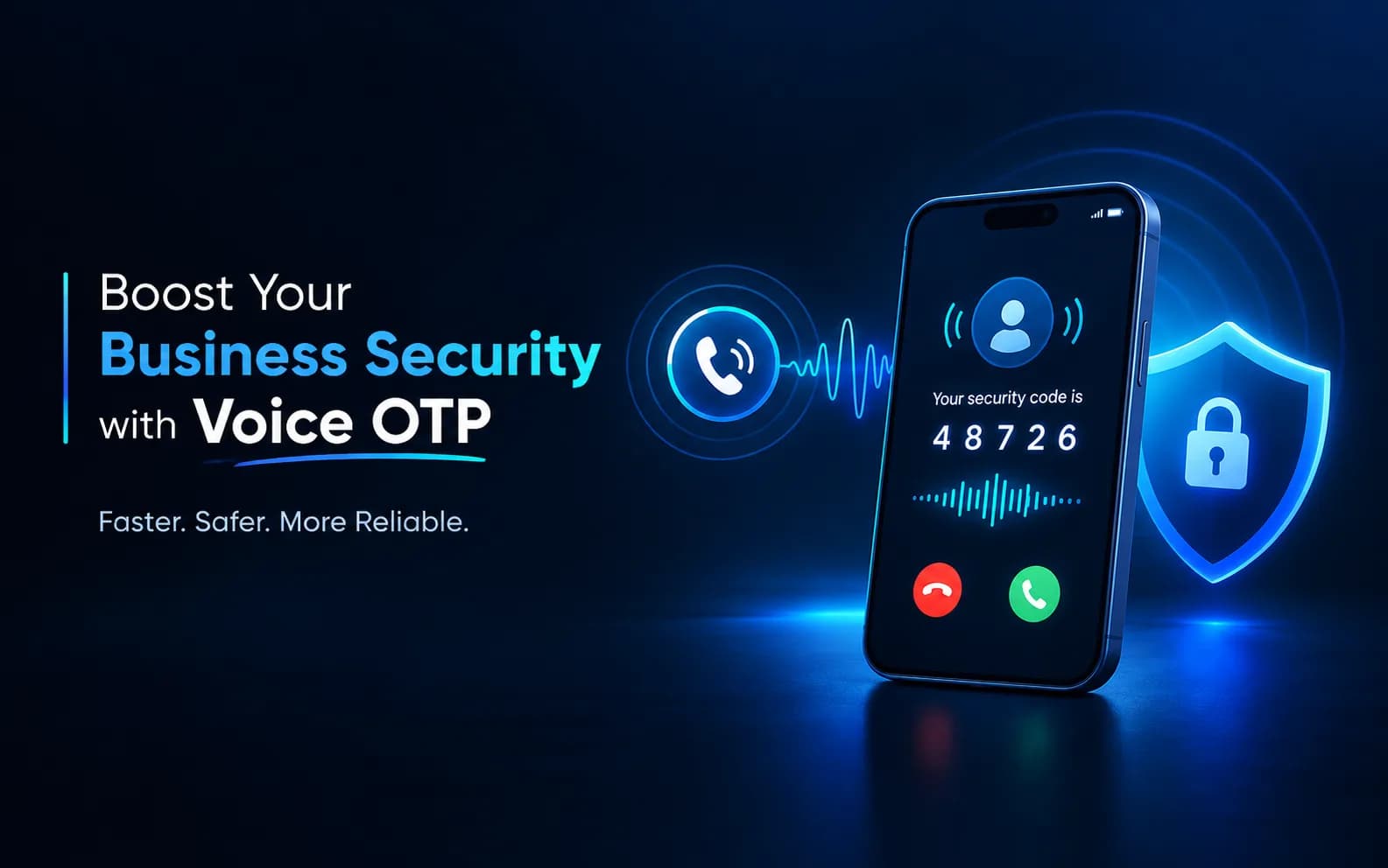 Voice otp system
