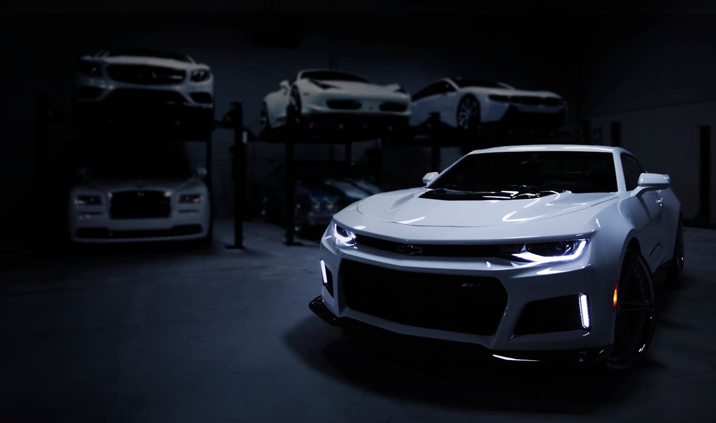 Automotive showroom and test-drive experience