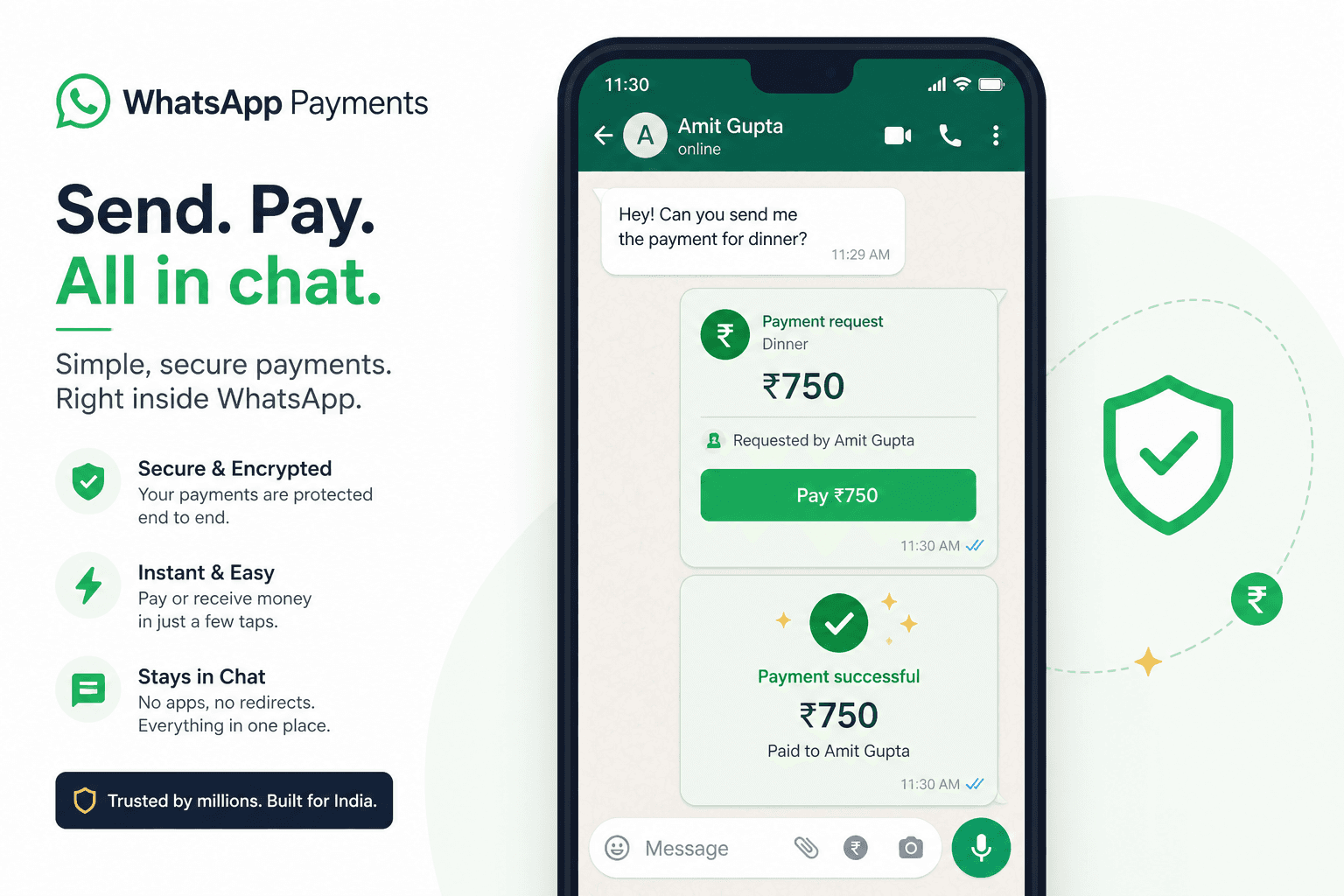 Pay / confirm
